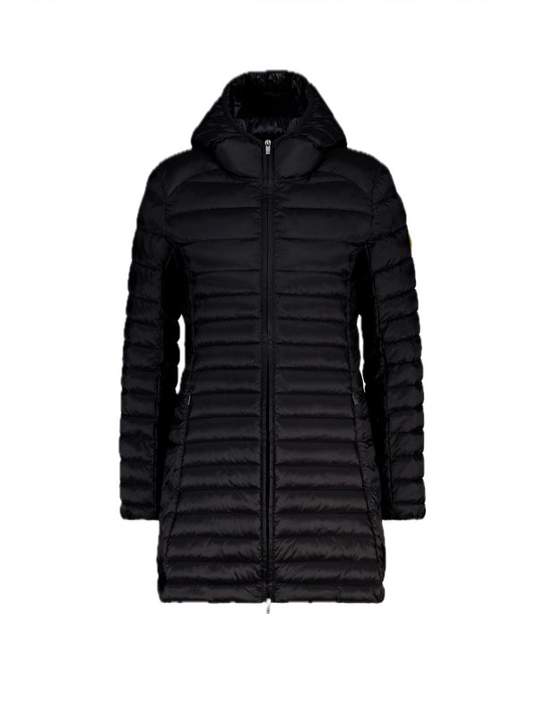 Piumino lungo trapuntato